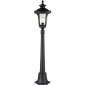 Elstead Lighting LED Tuin Pilaar Chicago | 1X E27 Max 60W | IP44 (Outdoor) | Textured Black