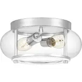 Elstead Lighting LED Badkamerarmatuur Trilogy | 2X E27 Max 40W | IP44 | Dimbaar | Polished Chrome