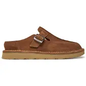 Clarks Clarksvoor mannen. 26180881 Solsbury lichtbruine leren klompen (43), Plat, Geen, Casual