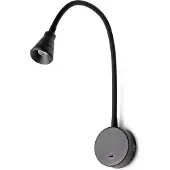 Faro Bel Zwarte Wandlamp Lezer Black