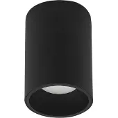 Masterlight Opbouwspot Sandy zwart rond Ø 7 cm