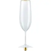 Segula Champagneglas lichtbron Floating helder - 4W - E27 - 400lm - 2200K - Ø 8cm
