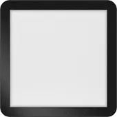 Eth Led plafonnière Anne Square 18w - 2700K - 30cm zwart