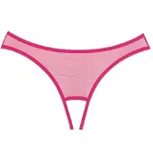 Allure Lingerie Adore Exposé Panty Open Kruis – Hot Pink