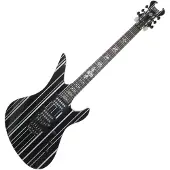 Schecter Synyster Gates Standard Black w/Silver Pinstripes (2018)