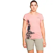 Trangoworld Pinea T-shirt Met Korte Mouwen Roze S Vrouw
