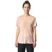 Houdini Tree Message T-shirt Met Korte Mouwen Roze M Vrouw