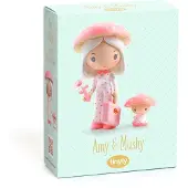 Djeco speelfiguur Tinyly Amy & Mushy fantasie speelgoed.
