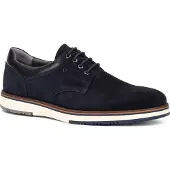 Martinelli Heren Fulton Leren Schoenen marine (41), Leer, Plat, 1 tot 3 cm, Veters, Casual, Klassiek, Marineblauw C003-2972X