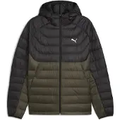 Puma Winterjas 'Packlite' olijfgroen / zwart