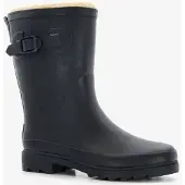 Mountain Peak gevoerde dames regenlaarzen zwart maat 36