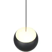 TRIO Musterring Cannon – Hanglamp – Mat Zwart – LED – Afstandsbediening – Dimbaar – In hoogte verstelbaar