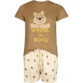 Winnie L'Ourson - Disney Pyjama - Love Bees - S - voor Vrouwen - meerkleurig - Maat S