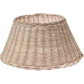 Beliani FLOCON - Kerstboomrok - Lichtbruin - ⌀ 50 cm - Rotan