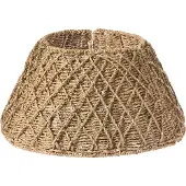 Beliani BOUGIE - Kerstboomrok - Naturel - ⌀ 43 cm - Zeegras
