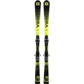 Völkl Racetiger SC Vmotion3 + VMotion 12 (Maat - 172, Kleur - Black/Yellow)