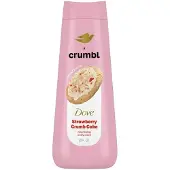 Dove x Crumbl Moisturizing Liquid Body Wash Strawberry Crumb Cake - Douchegel