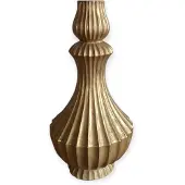 DK Design Daan Kromhout – Vaas – Bloemenvaas – Majestic – Goud – Keramiek – XL - 28x57cm
