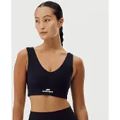 Bareen Sport top Active V-Neck - Black Onyx -