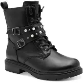 Marco Tozzi Veterlaarsjes black denim