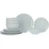 Molecule Maxime Home Servies – 12-delig, wit porselein