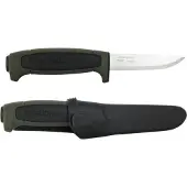 Morakniv Basic 546 13807 Stainless Black Green, vaststaand mes