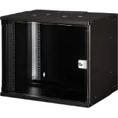 Digitus DN-49205 19inch-wandkast (b x h x d) 540 x 460 x 400 mm 9 HE Zwart, Zwart (RAL 9005)