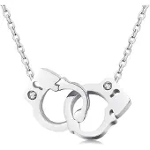 Cilla Jewels ketting Zilver Handcuff Pendant