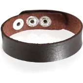LGT JWLS Leren armband LGT Jewels Verstelbaar Bruin