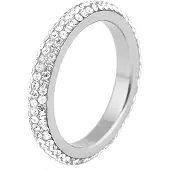 Cilla Jewels ring edelstaal Kristal Zilver-16mm