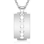 LGT JWLS LGT Jewels heren ketting Edelstaal Single Razor