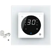 Livolo Thermostaat met zoneregeling | Wit | Met bedrade Zonemotor |