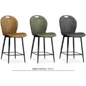 Molecule MX Sofa Barstoel Capri Softyl Antraciet