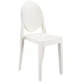 Kartell Victoria Ghost Stoel Glossy White | 2 chairs