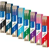 Pilot FriXion Ball Navulling voor rollerballpen 0,25 mm Fijn Rollerball Rood 3 Stuks