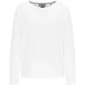 Elbsand - Women's Tinna L/S Shirt - Longsleeve S, wit