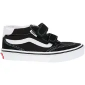 Vans Brooklyn Mid sneakers zwart/wit Jongens/Meisjes Suède Meerkleurig - maat 34