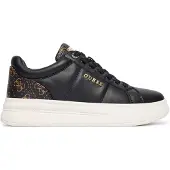 GUESS Sneakers laag 'Welli' karamel / goud / zwart