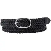 Levi's Charlie Braid Belt Black Maat: 70 | Riemen Outlet | Dames | Zwart