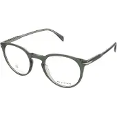 David Beckham DB 1139 49/22/150 Groene kristallen Acetaat monturen MAN DB 1139