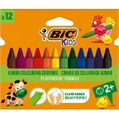 BIC Kids Plastidecor Krijtjes 12-set (3 jaar+)