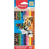 Maped Kleurpotloden doos 12stuks assorti