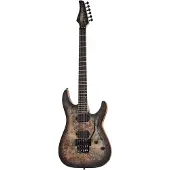 Schecter C-6 Pro Fr Charcoal Burst