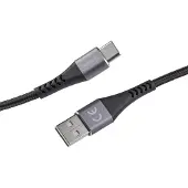 Intenso Laadkabel, USB-A/USB-C, 1,5 meter, zwart, inclusief.Kabel USB-C, 2 meter, zwart, verpakt in retailverpakking