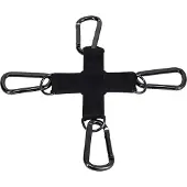 Doc Johnson Tactische Hogtie bondage set - Zwart