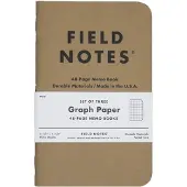 HP Original Kraft FN-01 Graph 3-Pack, notitieboekjes