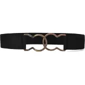 Elvy Dames Riemen 40666 - Zwart - Maat 75