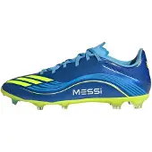 Adidas Voetbalschoen 'F50 Messi League' navy / azuur / neongeel / wit