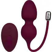 Dorcel - Love Balls - Vibrerende Kegel Balls Met Afstandsbediening- plum
