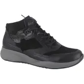 Durea 9778 wijdte G Veterschoenen | Maat 6.5 Dames Zwart